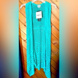Xl tank top cardigan